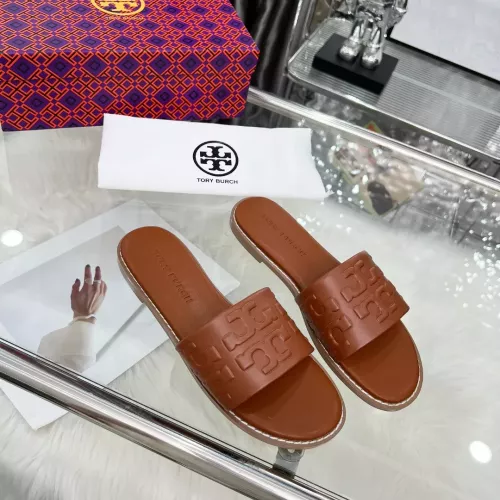 Replica Tory Burch TB Slippers For Women #1368705 $82.00 USD for Wholesale