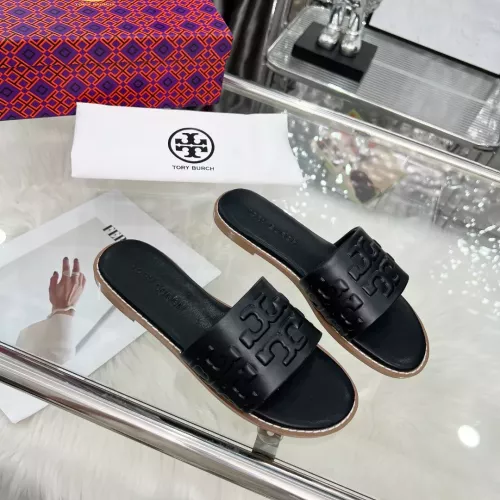 Replica Tory Burch TB Slippers For Women #1368706 $82.00 USD for Wholesale