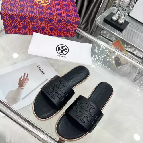 Replica Tory Burch TB Slippers For Women #1368706 $82.00 USD for Wholesale