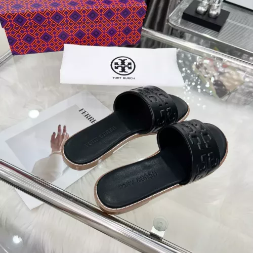Replica Tory Burch TB Slippers For Women #1368706 $82.00 USD for Wholesale