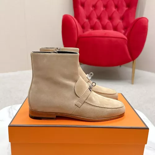 Replica Hermes Boots For Women #1368721 $132.00 USD for Wholesale