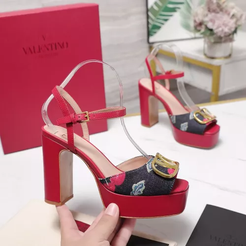 Replica Valentino Sandal For Women #1368736 $125.00 USD for Wholesale