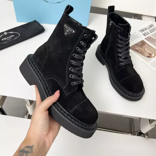 Wholesale Prada Boots For Women #1368742 $115.00 USD, Wholesale Quality Replica Prada Boots