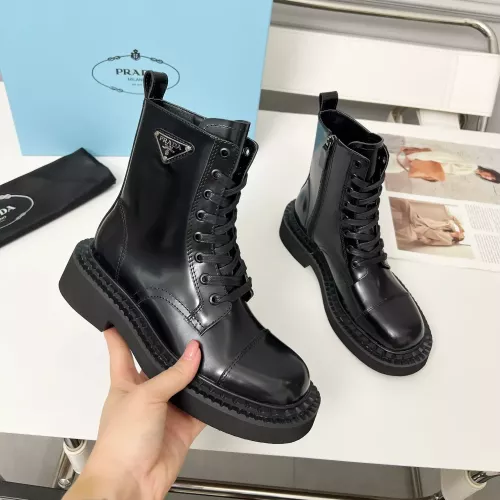 Wholesale Prada Boots For Women #1368744 $115.00 USD, Wholesale Quality Replica Prada Boots
