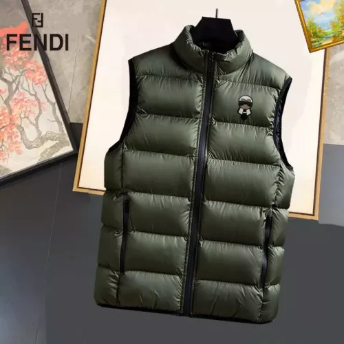 Wholesale Fendi Jackets Sleeveless For Men #1368895 $56.00 USD, Wholesale Quality Replica Fendi Jackets