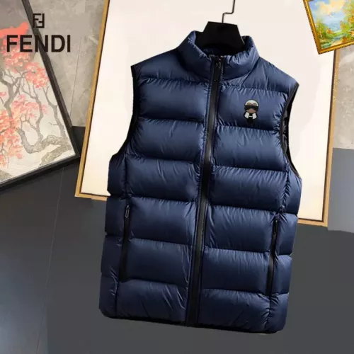 Wholesale Fendi Jackets Sleeveless For Men #1368896 $56.00 USD, Wholesale Quality Replica Fendi Jackets