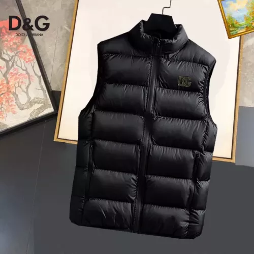 Wholesale Dolce &amp; Gabbana D&amp;G Jackets Sleeveless For Men #1368901 $56.00 USD, Wholesale Quality Replica Dolce &amp; Gabbana D&amp;G Jackets