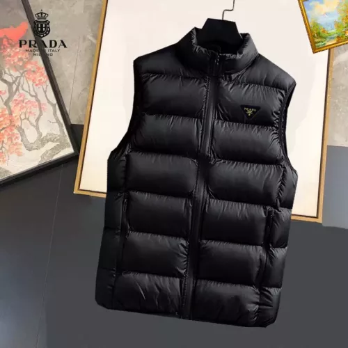 Wholesale Prada Jackets Sleeveless For Men #1368912 $56.00 USD, Wholesale Quality Replica Prada Jackets