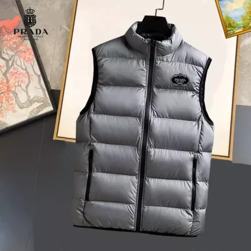 Wholesale Prada Jackets Sleeveless For Men #1368920 $56.00 USD, Wholesale Quality Replica Prada Jackets