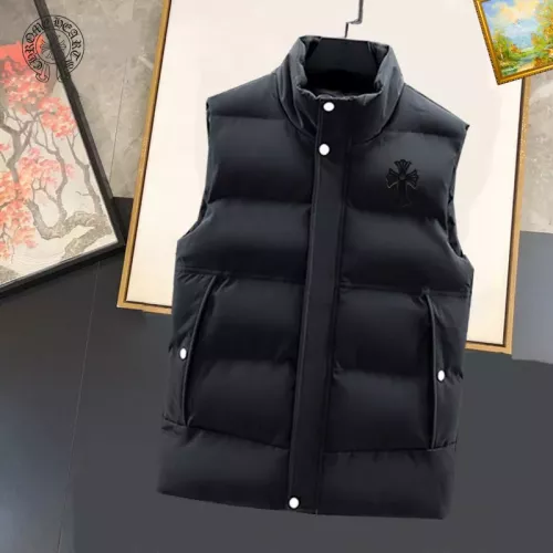 Wholesale Chrome Hearts Jackets Sleeveless For Men #1368940 $56.00 USD, Wholesale Quality Replica Chrome Hearts Jackets