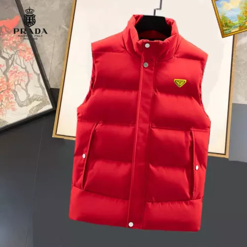 Wholesale Prada Jackets Sleeveless For Men #1368963 $56.00 USD, Wholesale Quality Replica Prada Jackets