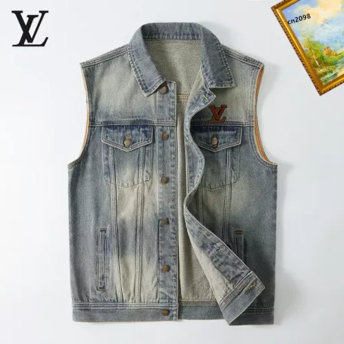 Wholesale Louis Vuitton LV Jackets Sleeveless For Men #1368970 $60.00 USD, Wholesale Quality Replica Louis Vuitton LV Jackets