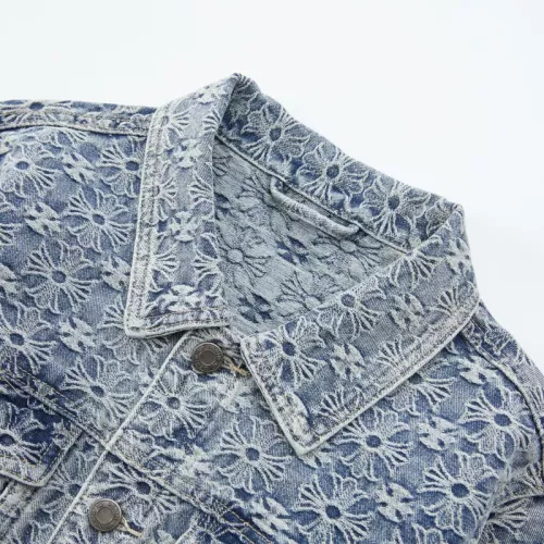 Replica Chrome Hearts Jackets Long Sleeved For Men #1368974 $60.00 USD for Wholesale