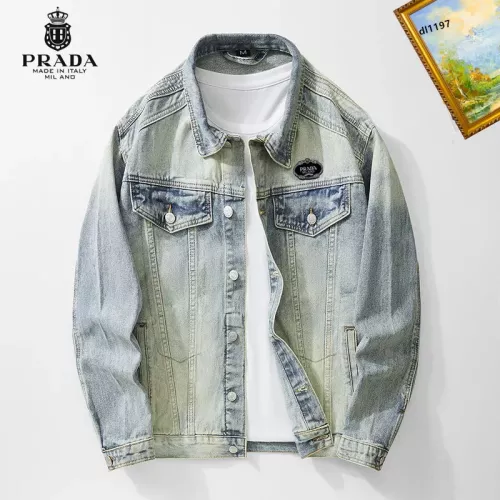 Wholesale Prada Jackets Long Sleeved For Men #1368985 $60.00 USD, Wholesale Quality Replica Prada Jackets