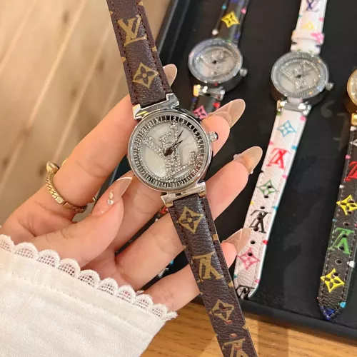 Wholesale Louis Vuitton Watches For Women #1369135 $36.00 USD, Wholesale Quality Replica Louis Vuitton Watches