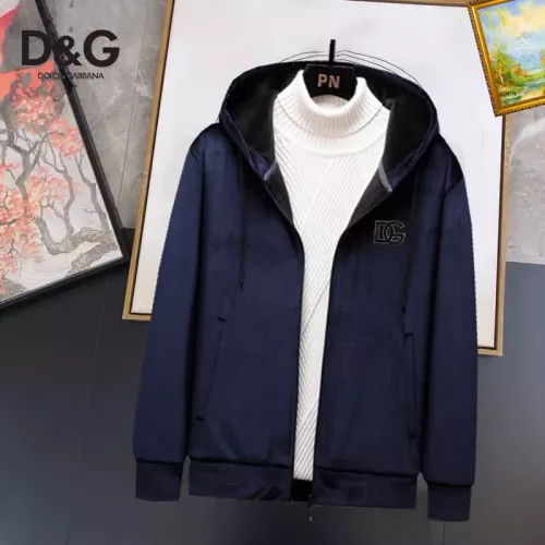 Wholesale Dolce &amp; Gabbana D&amp;G Jackets Long Sleeved For Men #1369192 $48.00 USD, Wholesale Quality Replica Dolce &amp; Gabbana D&amp;G Jackets