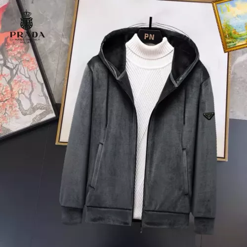 Wholesale Prada Jackets Long Sleeved For Men #1369208 $48.00 USD, Wholesale Quality Replica Prada Jackets