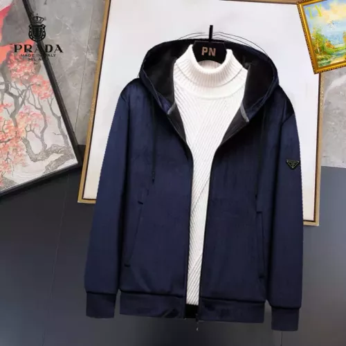 Wholesale Prada Jackets Long Sleeved For Men #1369209 $48.00 USD, Wholesale Quality Replica Prada Jackets