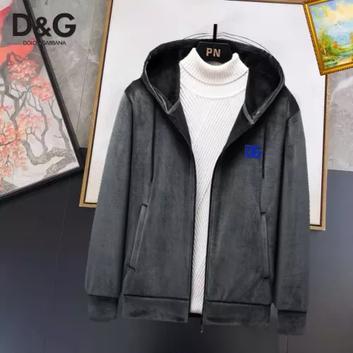 Wholesale Dolce &amp; Gabbana D&amp;G Jackets Long Sleeved For Men #1369236 $48.00 USD, Wholesale Quality Replica Dolce &amp; Gabbana D&amp;G Jackets