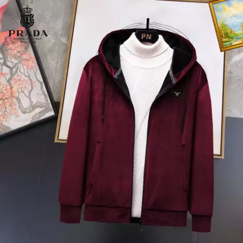 Wholesale Prada Jackets Long Sleeved For Men #1369247 $48.00 USD, Wholesale Quality Replica Prada Jackets