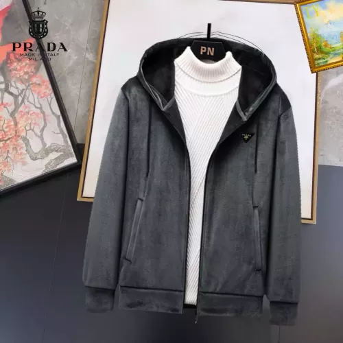 Wholesale Prada Jackets Long Sleeved For Men #1369248 $48.00 USD, Wholesale Quality Replica Prada Jackets