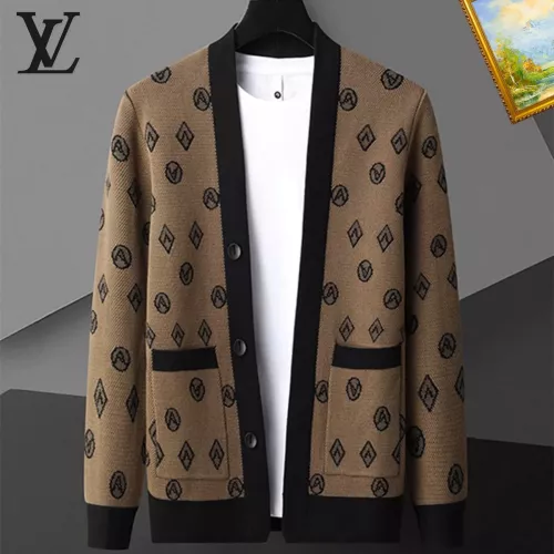 Wholesale Louis Vuitton LV Sweaters Long Sleeved For Men #1369267 $52.00 USD, Wholesale Quality Replica Louis Vuitton LV Sweaters