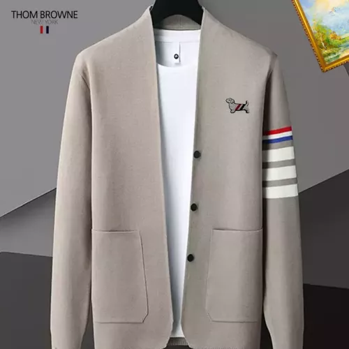 Wholesale Thom Browne TB Sweaters Long Sleeved For Men #1369292 $52.00 USD, Wholesale Quality Replica Thom Browne TB Sweaters