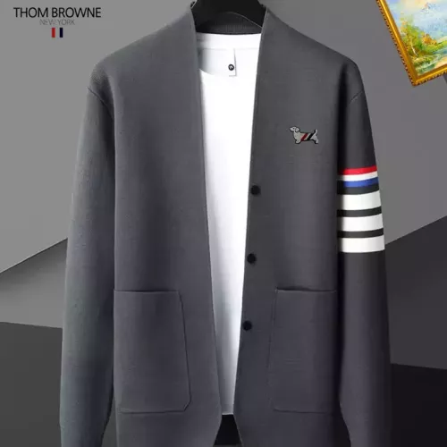 Wholesale Thom Browne TB Sweaters Long Sleeved For Men #1369293 $52.00 USD, Wholesale Quality Replica Thom Browne TB Sweaters