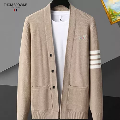 Wholesale Thom Browne TB Sweaters Long Sleeved For Men #1369306 $52.00 USD, Wholesale Quality Replica Thom Browne TB Sweaters