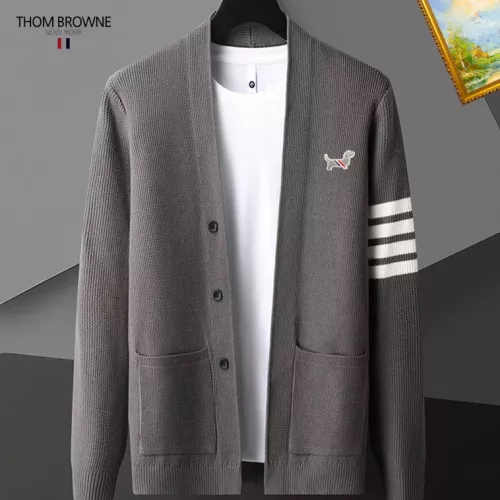 Wholesale Thom Browne TB Sweaters Long Sleeved For Men #1369307 $52.00 USD, Wholesale Quality Replica Thom Browne TB Sweaters
