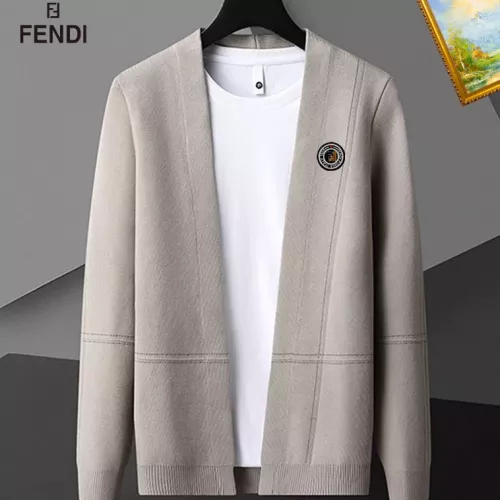 Wholesale Fendi Sweaters Long Sleeved For Men #1369312 $52.00 USD, Wholesale Quality Replica Fendi Sweaters
