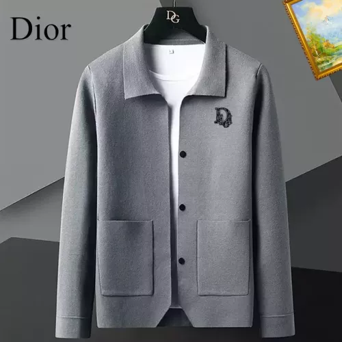 Wholesale Christian Dior Sweaters Long Sleeved For Men #1369317 $52.00 USD, Wholesale Quality Replica Christian Dior Sweaters