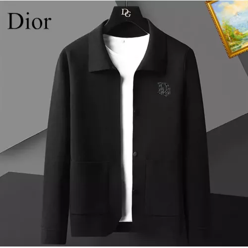 Wholesale Christian Dior Sweaters Long Sleeved For Men #1369318 $52.00 USD, Wholesale Quality Replica Christian Dior Sweaters
