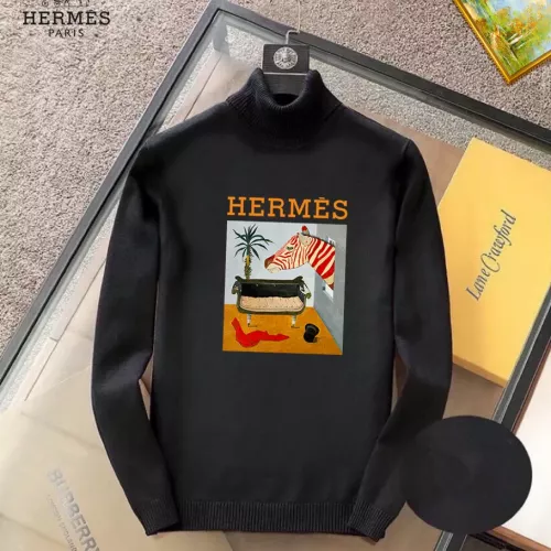 Wholesale Hermes Sweaters Long Sleeved For Men #1369322 $42.00 USD, Wholesale Quality Replica Hermes Sweaters