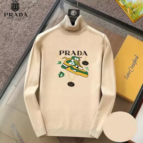 Wholesale Prada Sweaters Long Sleeved For Men #1369324 $42.00 USD, Wholesale Quality Replica Prada Sweaters
