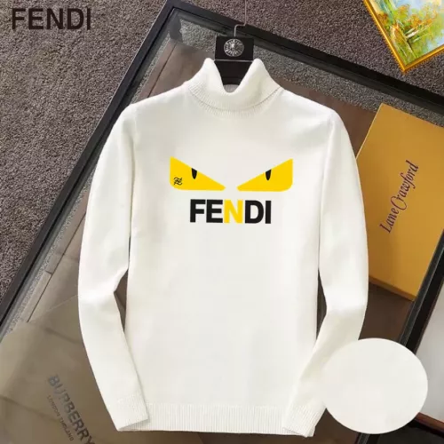 Wholesale Fendi Sweaters Long Sleeved For Men #1369370 $42.00 USD, Wholesale Quality Replica Fendi Sweaters