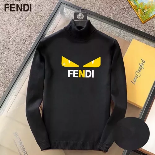 Wholesale Fendi Sweaters Long Sleeved For Men #1369372 $42.00 USD, Wholesale Quality Replica Fendi Sweaters