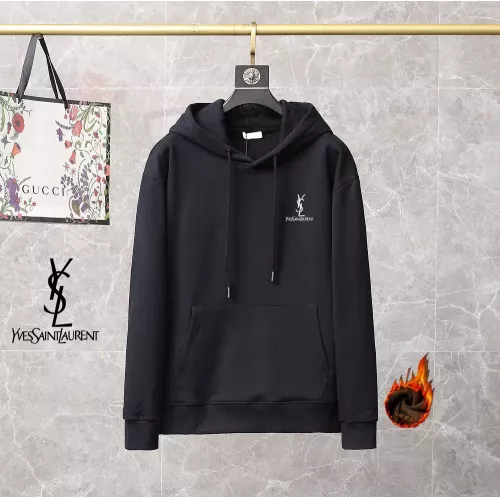 Wholesale Yves Saint Laurent YSL Hoodies Long Sleeved For Men #1369419 $45.00 USD, Wholesale Quality Replica Yves Saint Laurent YSL Hoodies