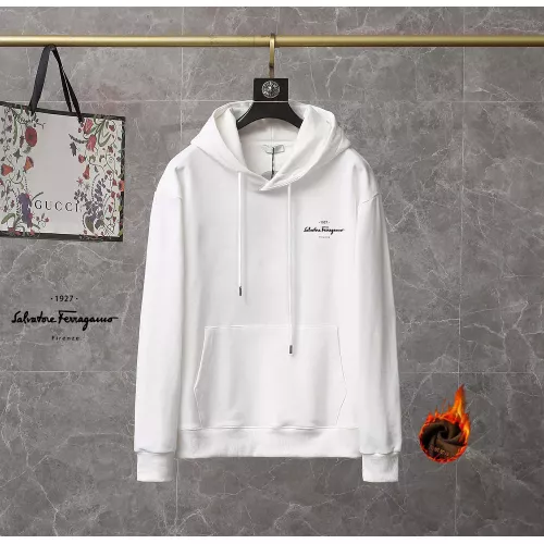 Wholesale Salvatore Ferragamo Hoodies Long Sleeved For Men #1369440 $45.00 USD, Wholesale Quality Replica Salvatore Ferragamo Hoodies