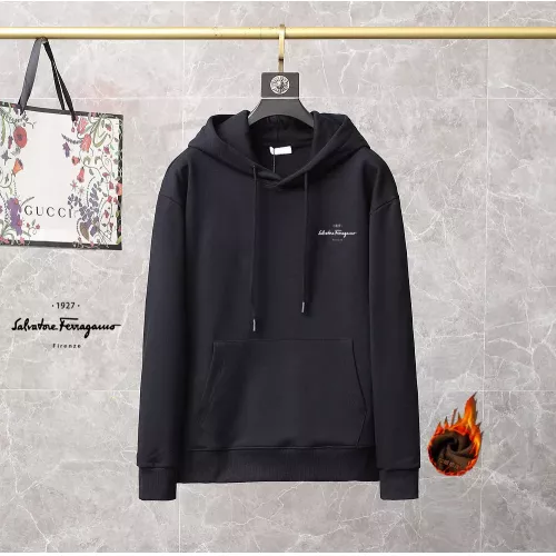 Wholesale Salvatore Ferragamo Hoodies Long Sleeved For Men #1369441 $45.00 USD, Wholesale Quality Replica Salvatore Ferragamo Hoodies