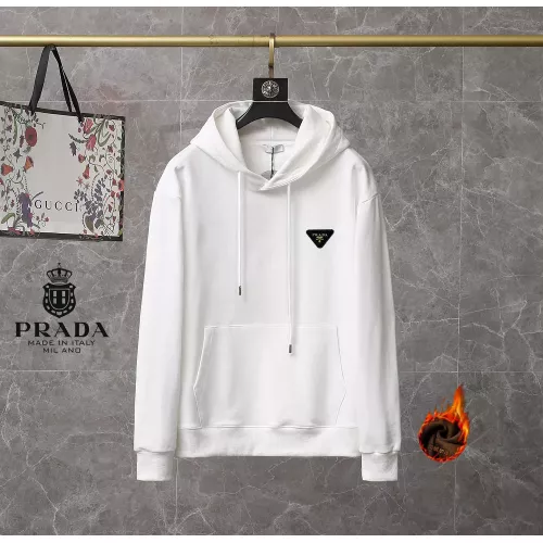 Wholesale Prada Hoodies Long Sleeved For Men #1369452 $45.00 USD, Wholesale Quality Replica Prada Hoodies