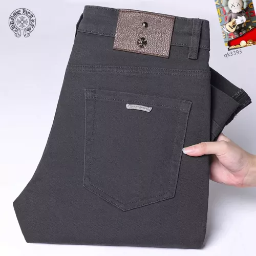 Wholesale Chrome Hearts Jeans For Men #1369498 $48.00 USD, Wholesale Quality Replica Chrome Hearts Jeans