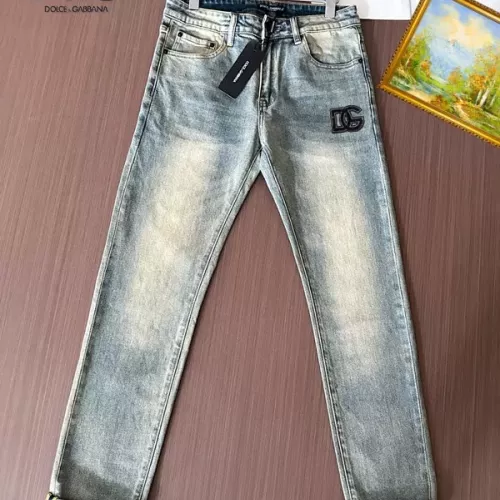 Replica Dolce & Gabbana D&G Jeans For Men #1369541 $48.00 USD for Wholesale
