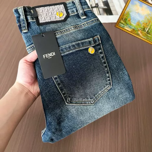 Wholesale Fendi Jeans For Men #1369543 $48.00 USD, Wholesale Quality Replica Fendi Jeans
