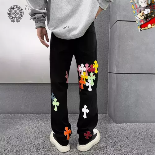 Wholesale Chrome Hearts Jeans For Men #1369609 $48.00 USD, Wholesale Quality Replica Chrome Hearts Jeans