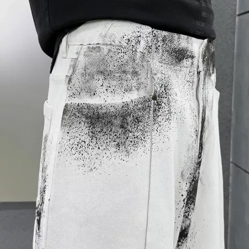 Replica Balmain Jeans For Men #1369619 $48.00 USD for Wholesale