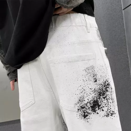 Replica Balmain Jeans For Men #1369619 $48.00 USD for Wholesale