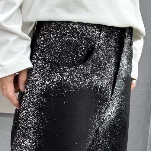 Replica Balmain Jeans For Men #1369620 $48.00 USD for Wholesale