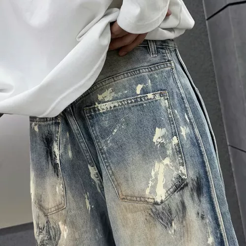Replica Balmain Jeans For Men #1369623 $48.00 USD for Wholesale