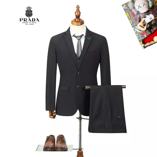 Wholesale Prada Tracksuits Long Sleeved For Men #1369664 $92.00 USD, Wholesale Quality Replica Prada Tracksuits